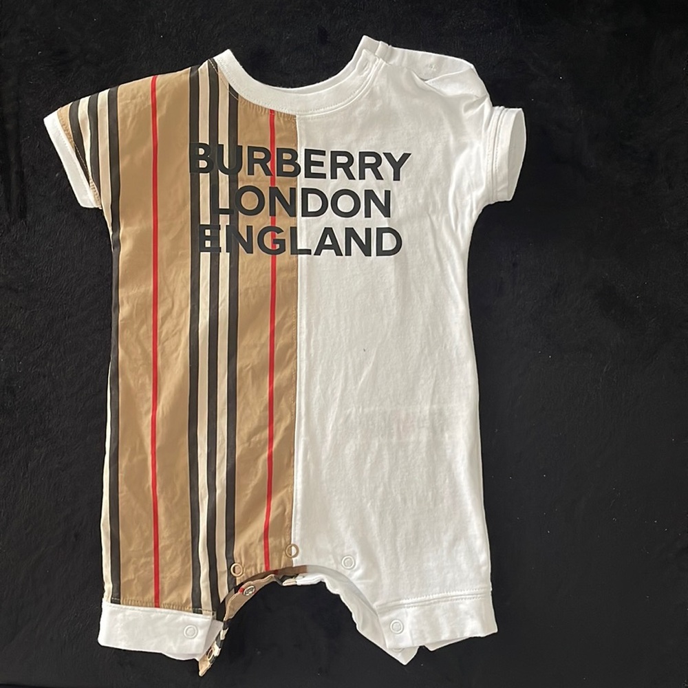 Burberry Onesie for 1 Month Old